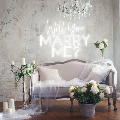 Will You Marry Me Timeless Neon For Romantic Proposals | Shineneon