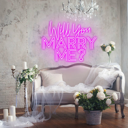 Will You Marry Me Timeless Neon For Romantic Proposals | Shineneon