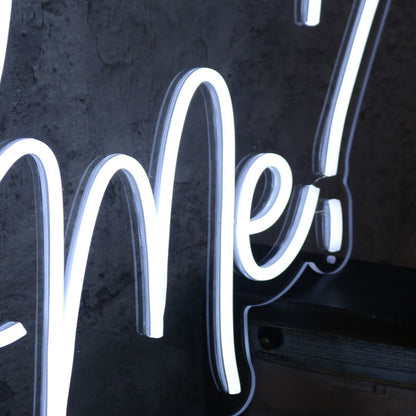 Will You Marry Me White Neon Sign For Engagement | Shineneon