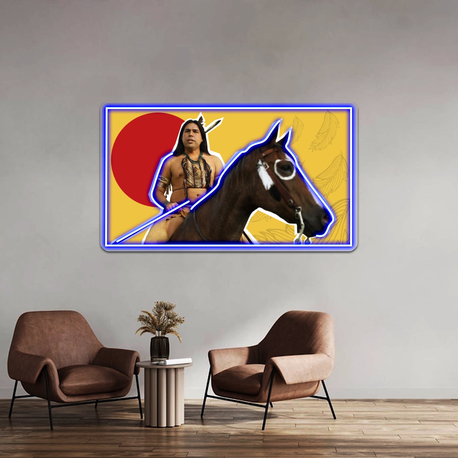 William Knifeman Aka Spirit Reservation Dogs Artwork Neon Signs Custom | Shineneon