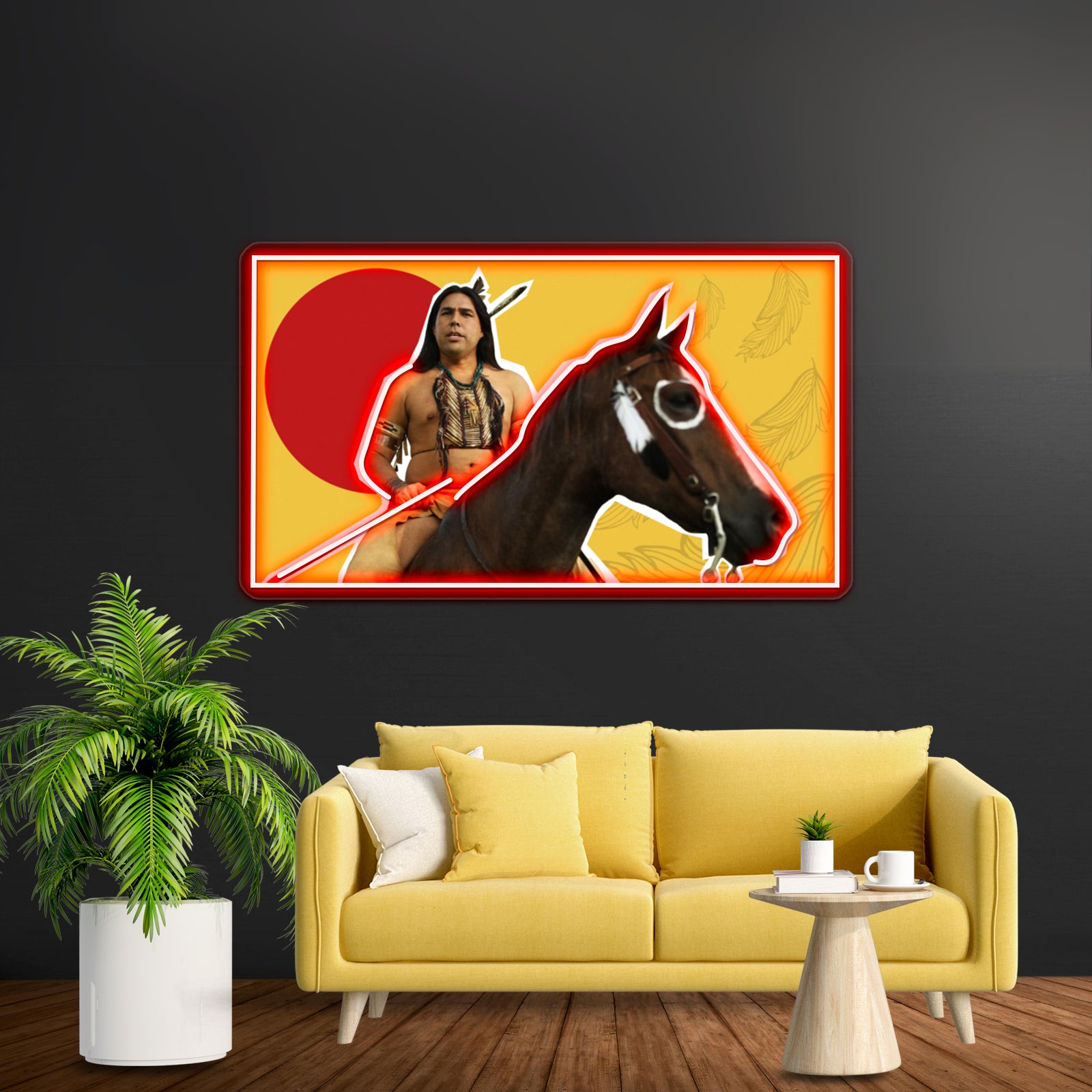 William Knifeman Aka Spirit Reservation Dogs Artwork Neon Signs Custom | Shineneon