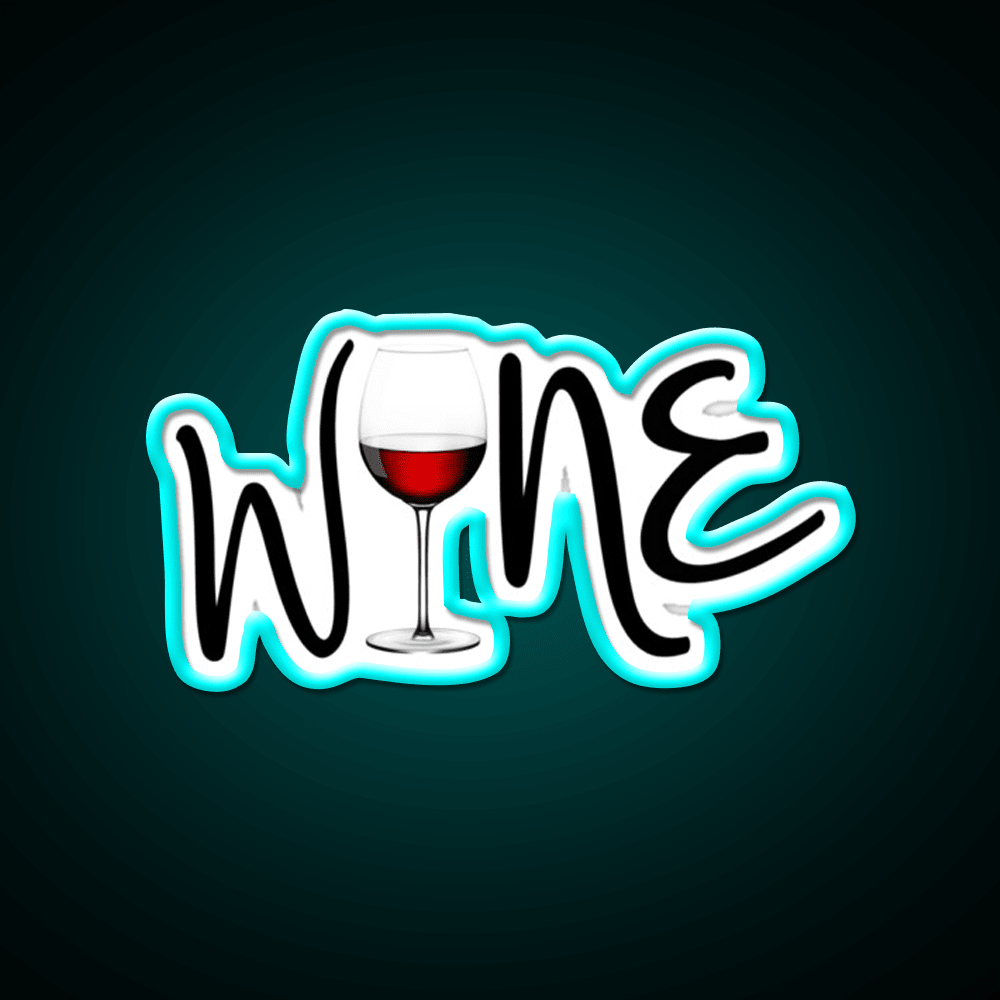 Wine Cocktail Bar Decor Led Neon Sign Rgb Color - Shineneon