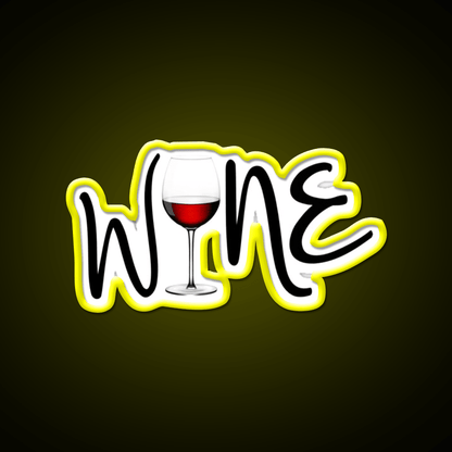 Wine Cocktail Bar Decor Led Neon Sign Rgb Color - Shineneon