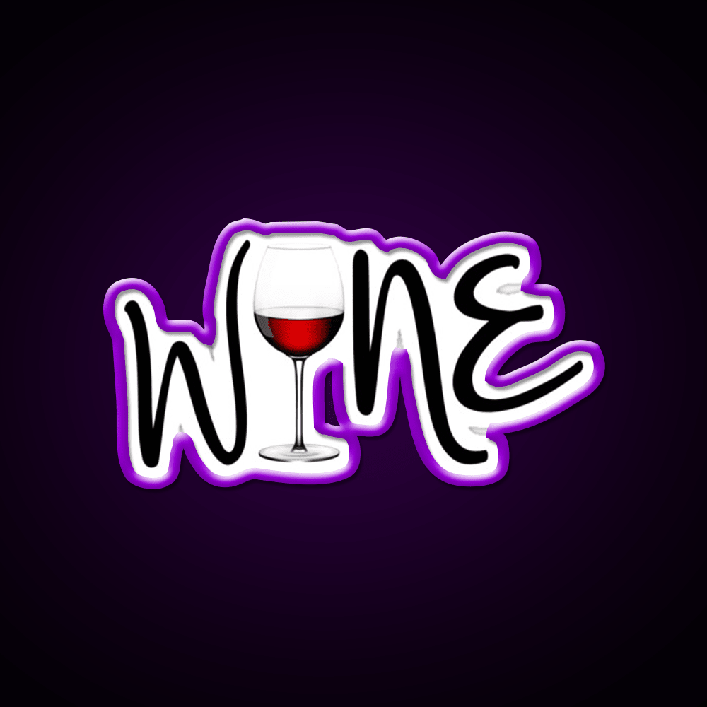 Wine Cocktail Bar Decor Led Neon Sign Rgb Color - Shineneon