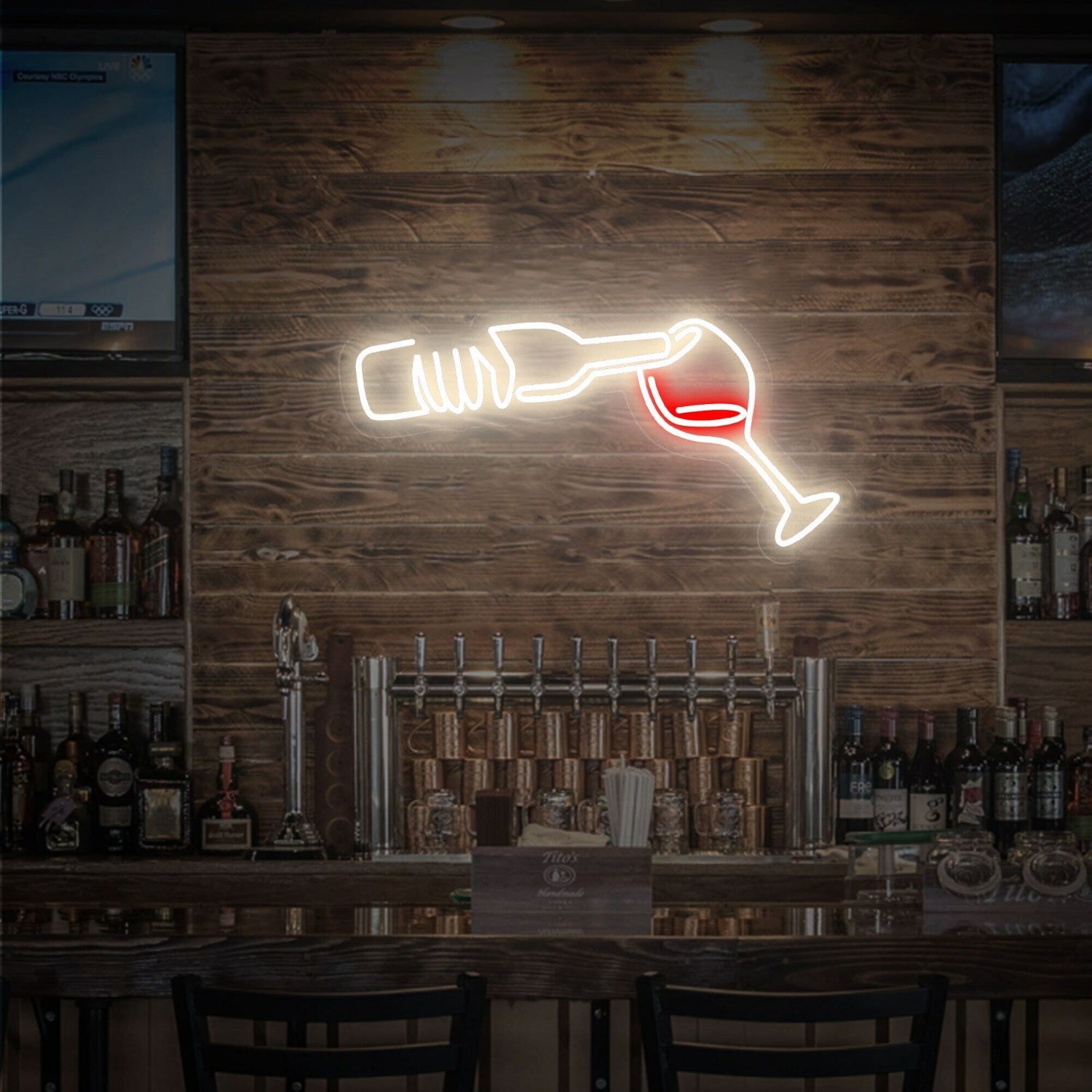 Wine Lover Art Wine Led Neon Sign Home Bar Special Occasions | Shineneon