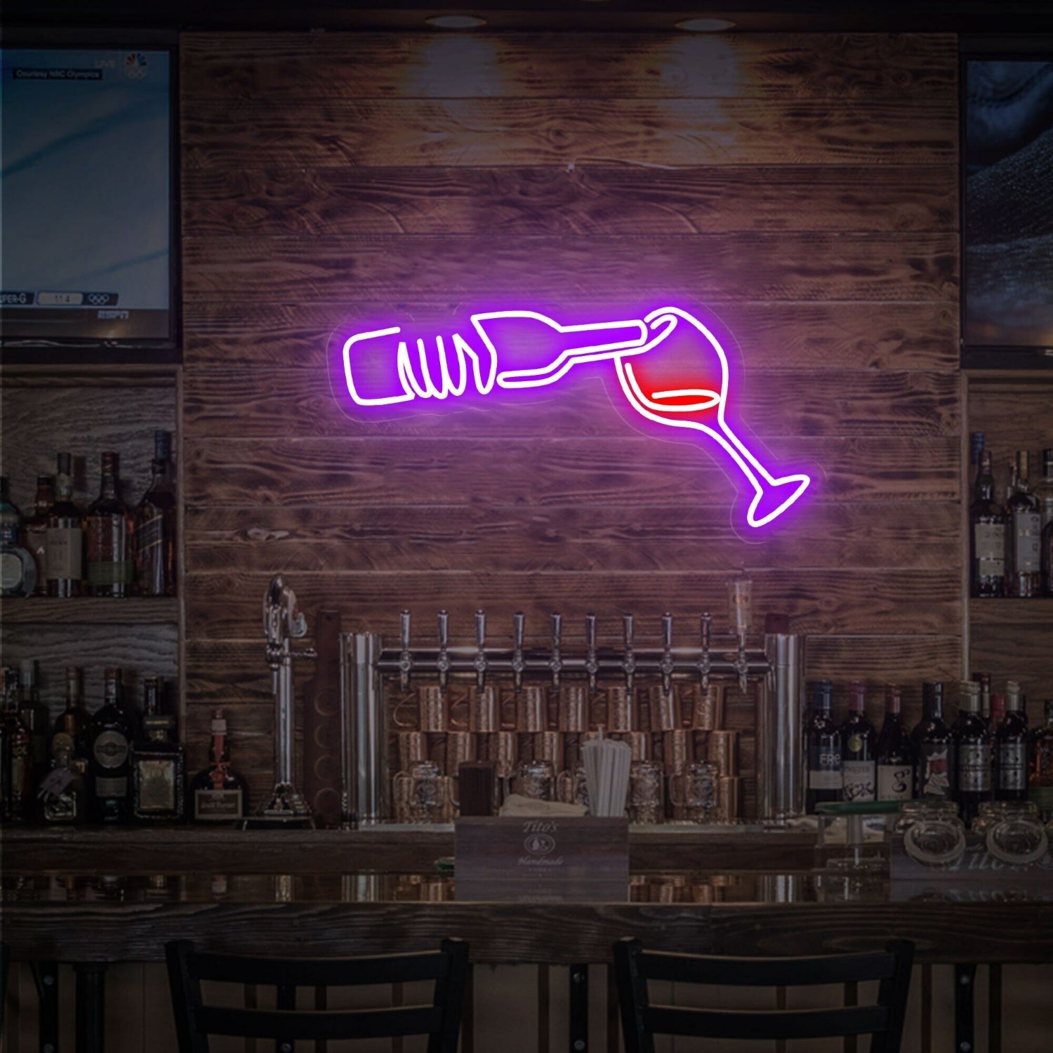 Wine Lover Art Wine Led Neon Sign Home Bar Special Occasions | Shineneon