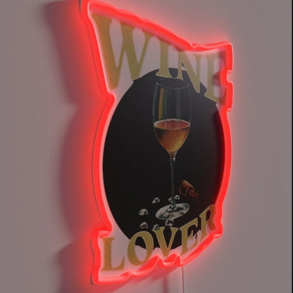Wine Lover Rgb Led Neon Sign Bar Wall Decor - Shineneon