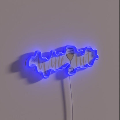 Wine Not White Rgb Led Neon Sign - Shineneon