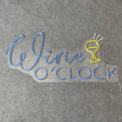 Wine Oclock Led Light Led Neon Sign | Shineneon