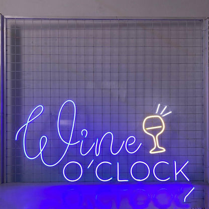 Wine Oclock Led Light Led Neon Sign | Shineneon