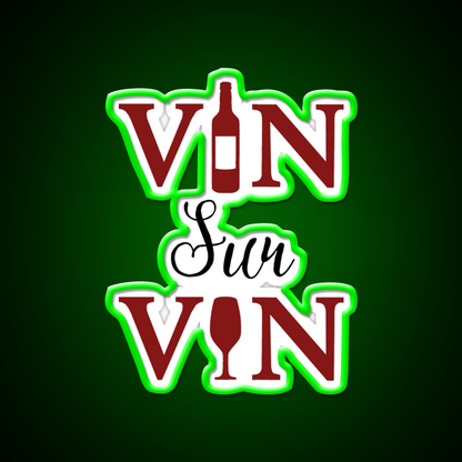 Wine On Wine Man Cave Bar Led Neon Sign Rgb Color