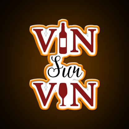 Wine On Wine Man Cave Bar Led Neon Sign Rgb Color