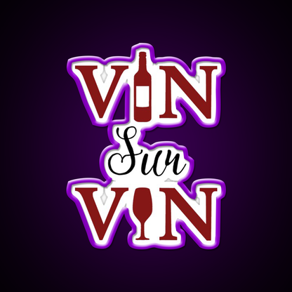 Wine On Wine Man Cave Bar Led Neon Sign Rgb Color