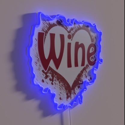 Wine Rgb Led Neon Sign Restaurant Wall Art - Shineneon