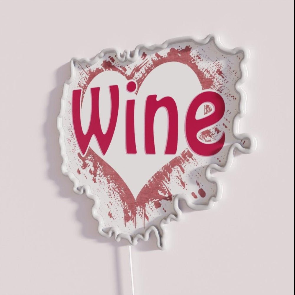 Wine Rgb Led Neon Sign Restaurant Wall Art - Shineneon