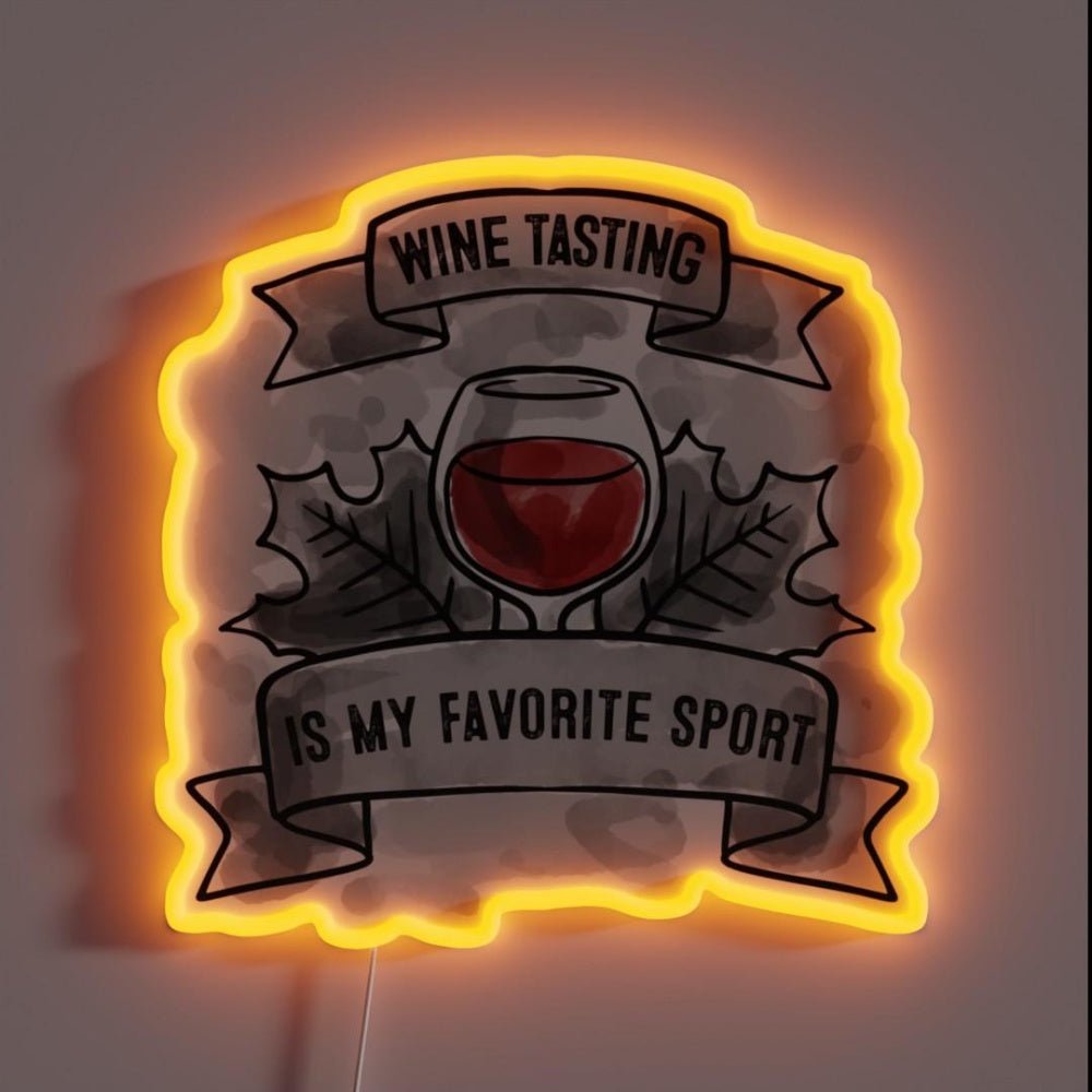 Wine Tasting Rgb Led Neon Sign - Shineneon