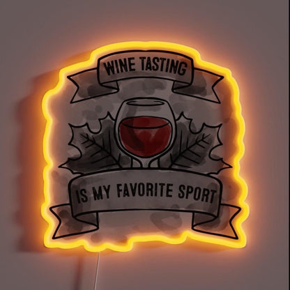Wine Tasting Rgb Led Neon Sign - Shineneon