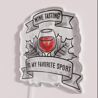 Wine Tasting Rgb Led Neon Sign - Shineneon