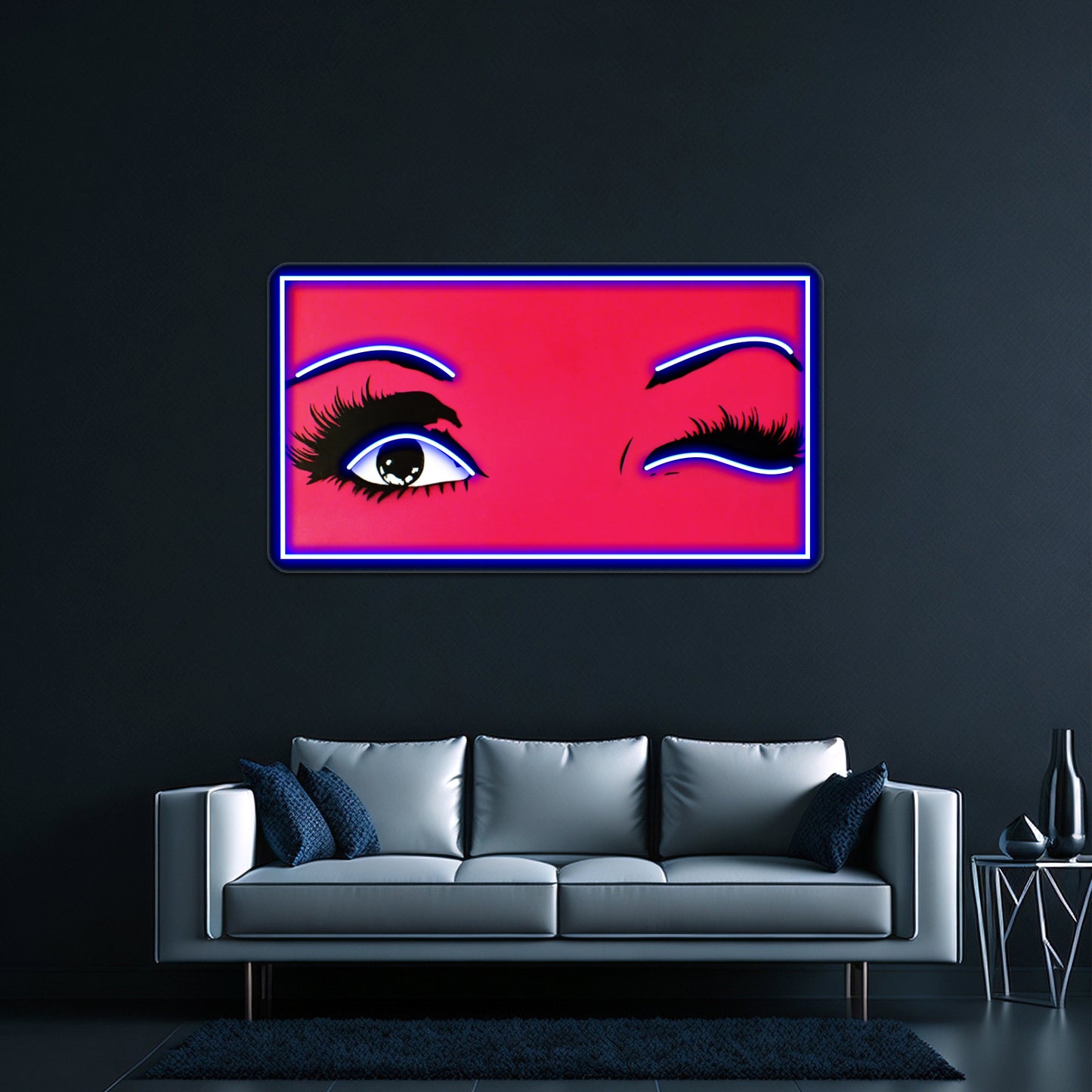 Wink Wink Artwork Led Neon Signs