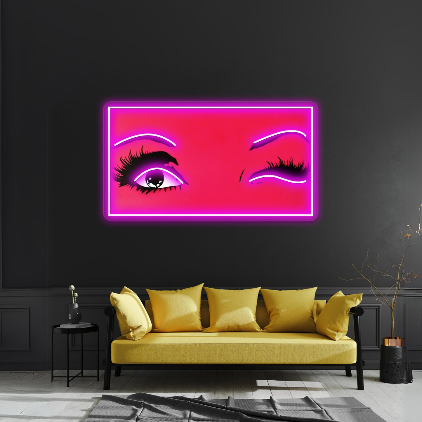 Wink Wink Artwork Led Neon Signs