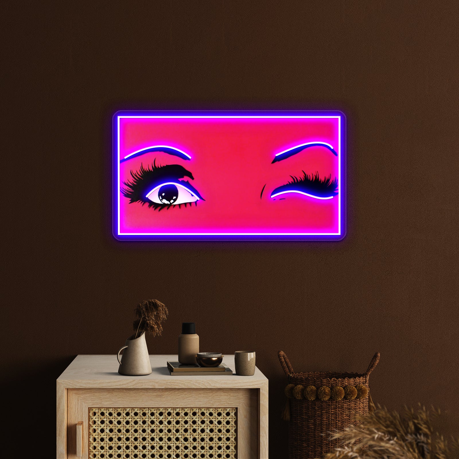 Wink Wink Artwork Led Neon Signs | Shineneon