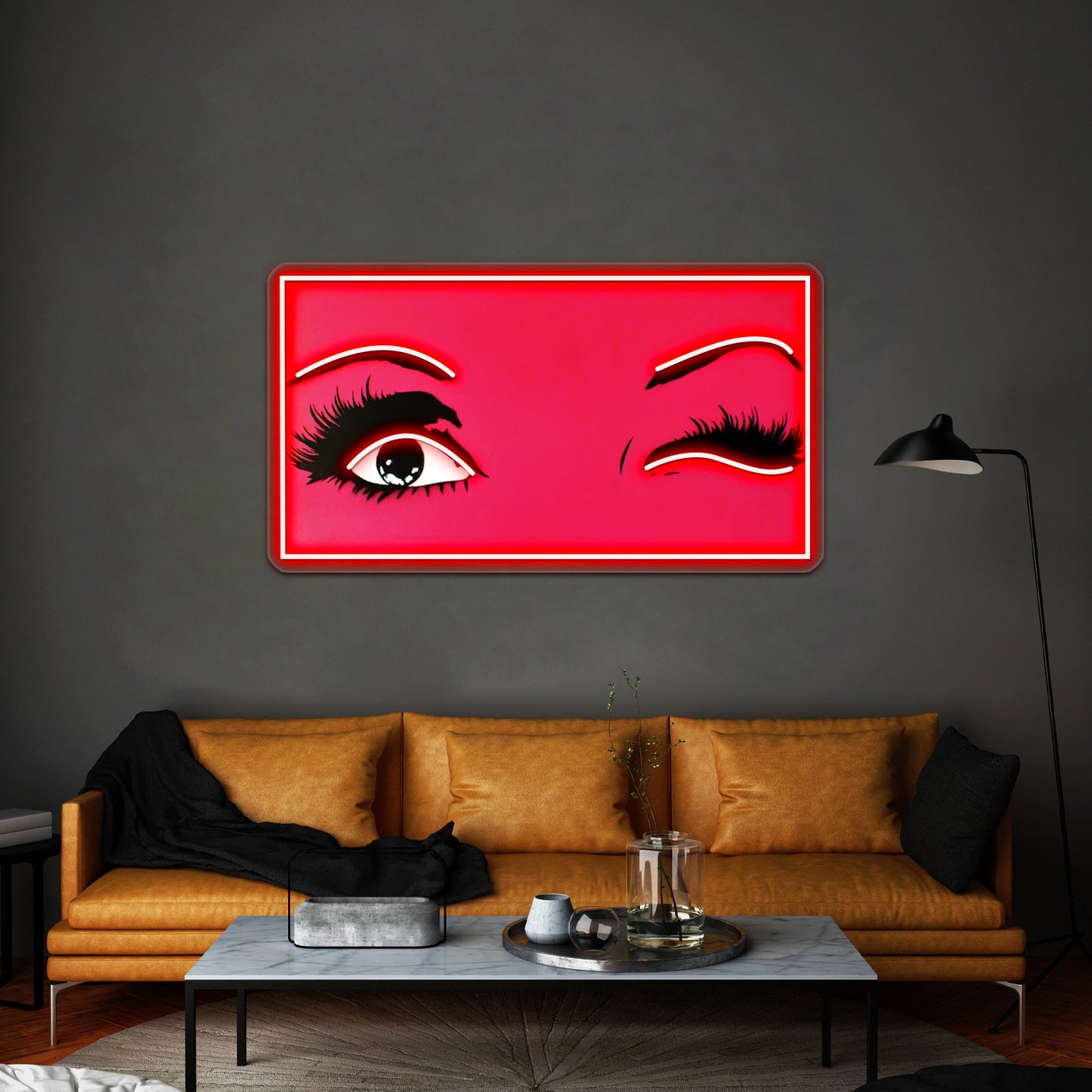 Wink Wink Artwork Led Neon Signs