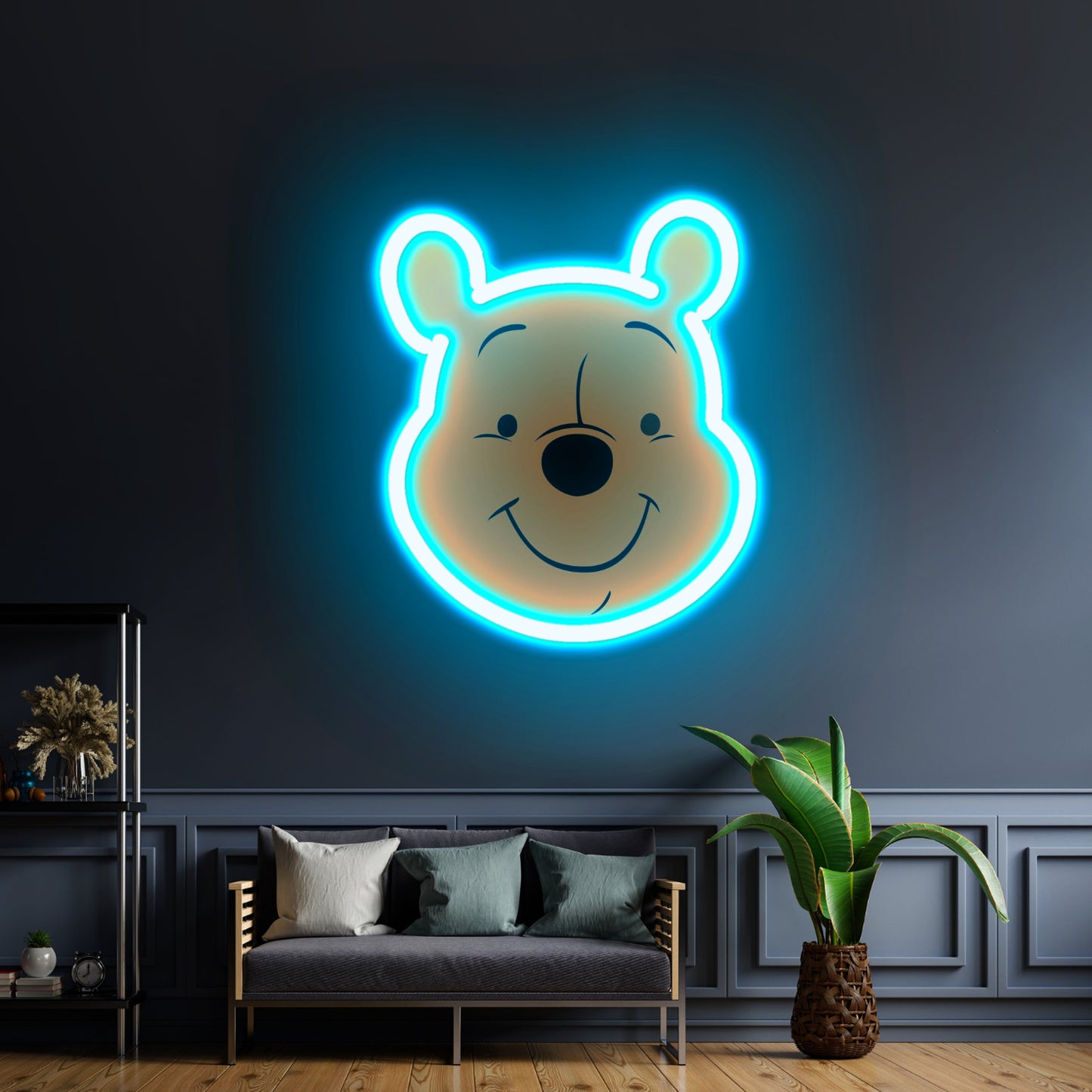 Winnie The Pooh Cute Led Neon Signs Artwork For Sale