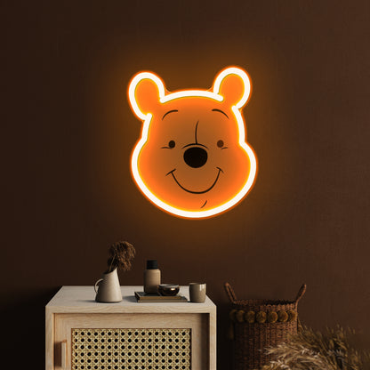 Winnie The Pooh Cute Led Neon Signs Artwork For Sale