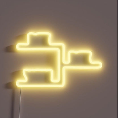 Winning Funny You Me Bracket Sports Gym Foot Rgb Led Neon Sign - Shineneon
