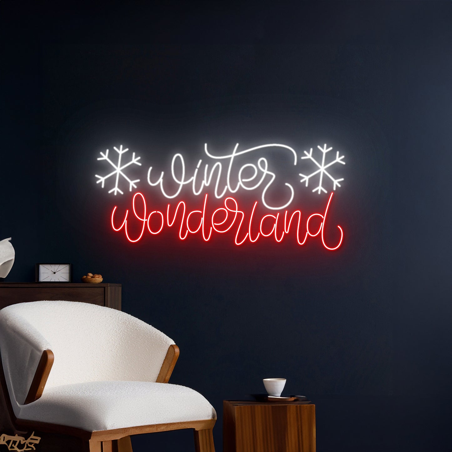 Winter Wonderland Neon Sign Merry Christmas Neon Light