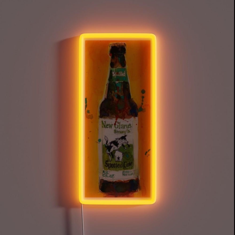 Wisconsin Beer Man Cave Rgb Led Neon Sign - Shineneon