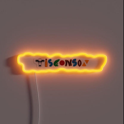Wisconsin Compiliation Rgb Led Neon Sign - Shineneon