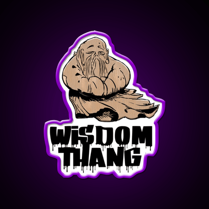 Wisdom Thang Asian Cultural Led Neon Sign Rgb Color - Shineneon