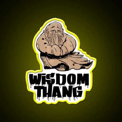 Wisdom Thang Asian Cultural Led Neon Sign Rgb Color - Shineneon