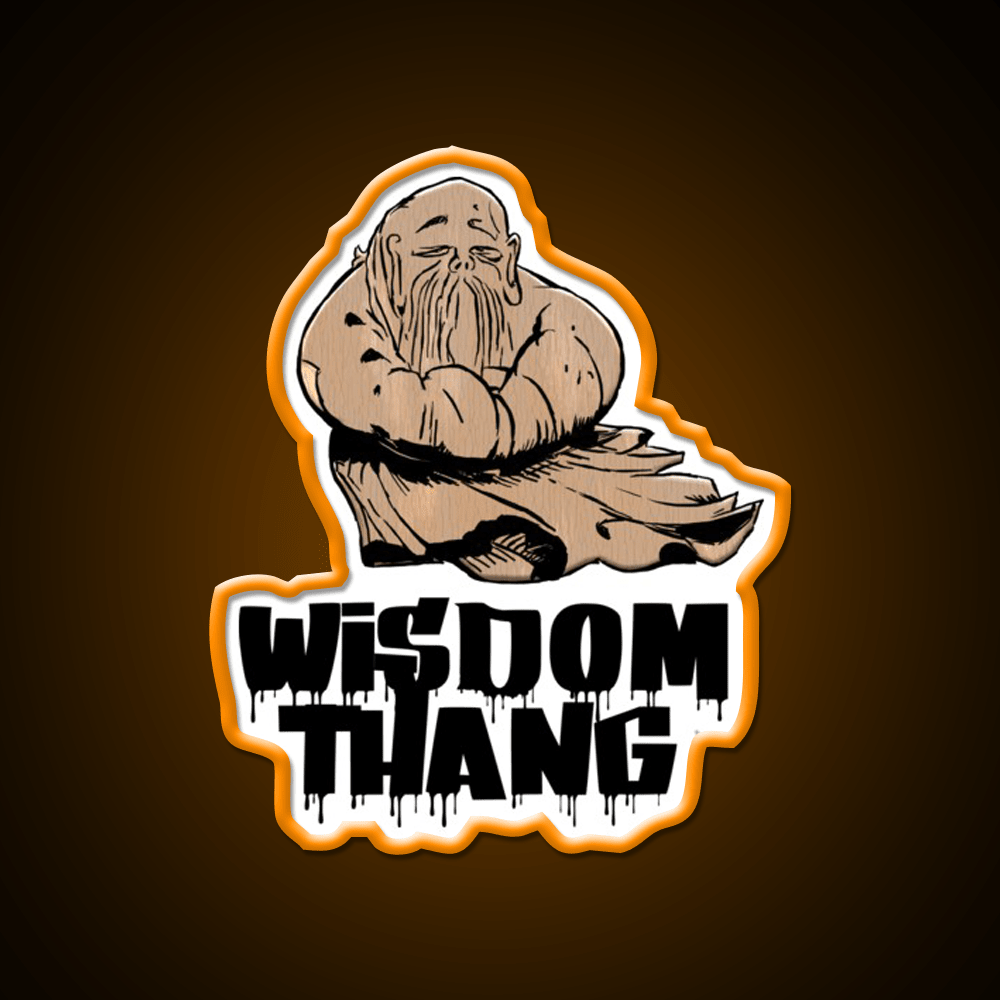 Wisdom Thang Asian Cultural Led Neon Sign Rgb Color - Shineneon