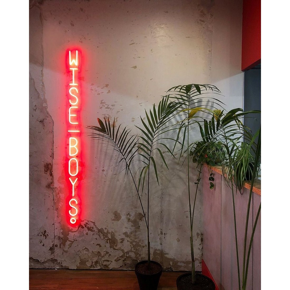Wise Boys Led Sign Business Neon Sign - Shineneon