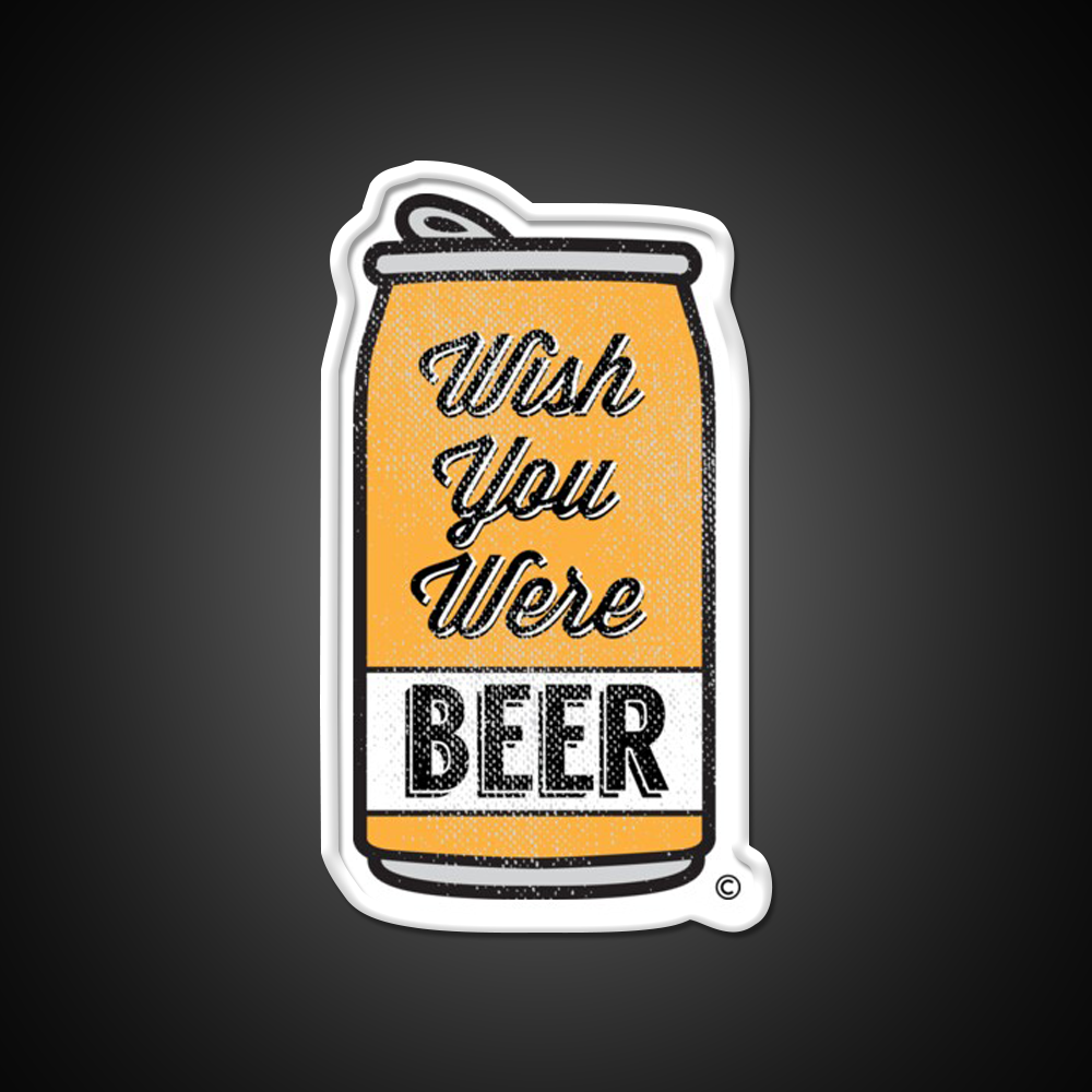 Wish You Were Beer Bar Decor Led Neon Sign Business Neon Sign Rgb Color - LED neon sign view 11