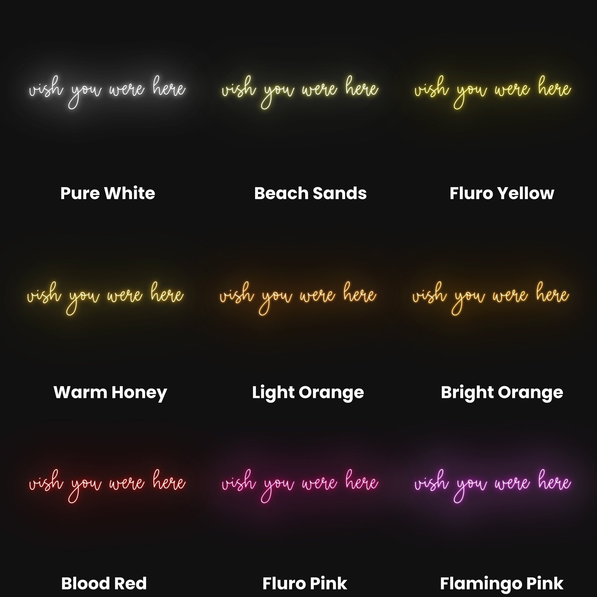 Wish You Were Here Led Neon Sign | Shineneon