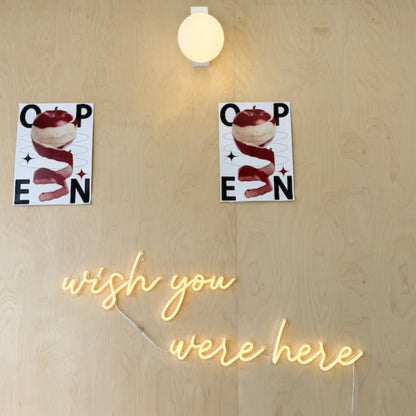 Wish You Were Here Led Neon Sign Wall Art | Shineneon