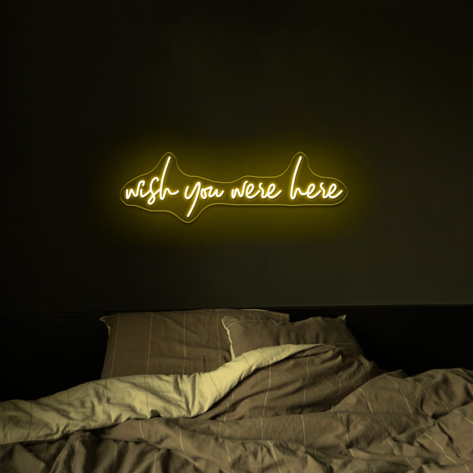 Wish You Were Here Neon Signs Wall Art - Shineneon