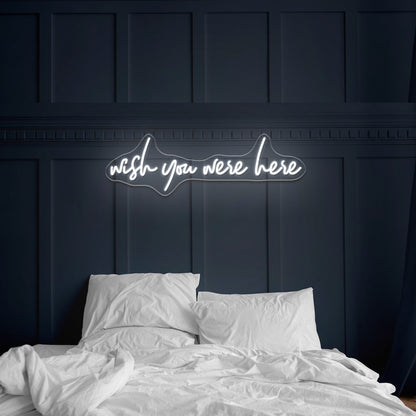Wish You Were Here Neon Signs Wall Art - Shineneon