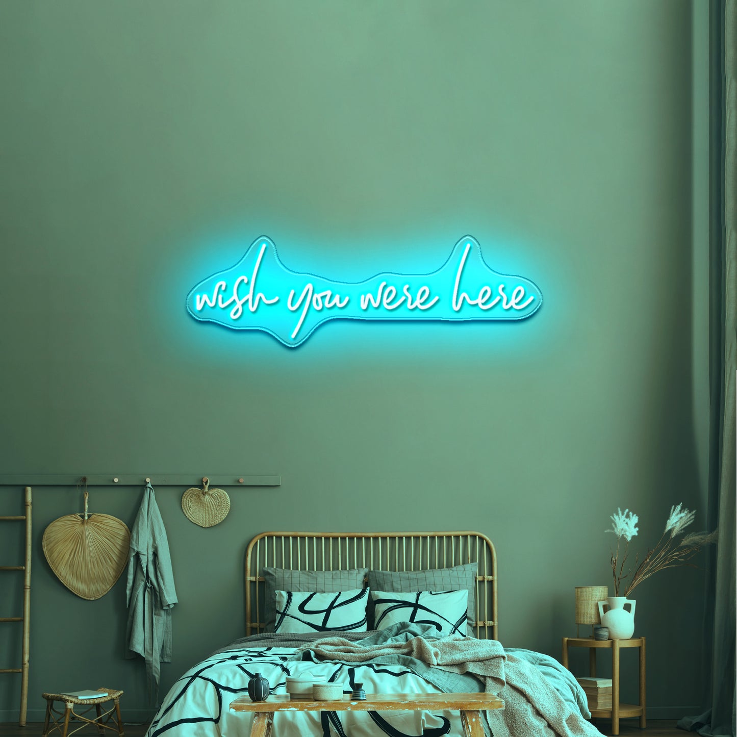 Wish You Were Here Neon Signs Wall Art