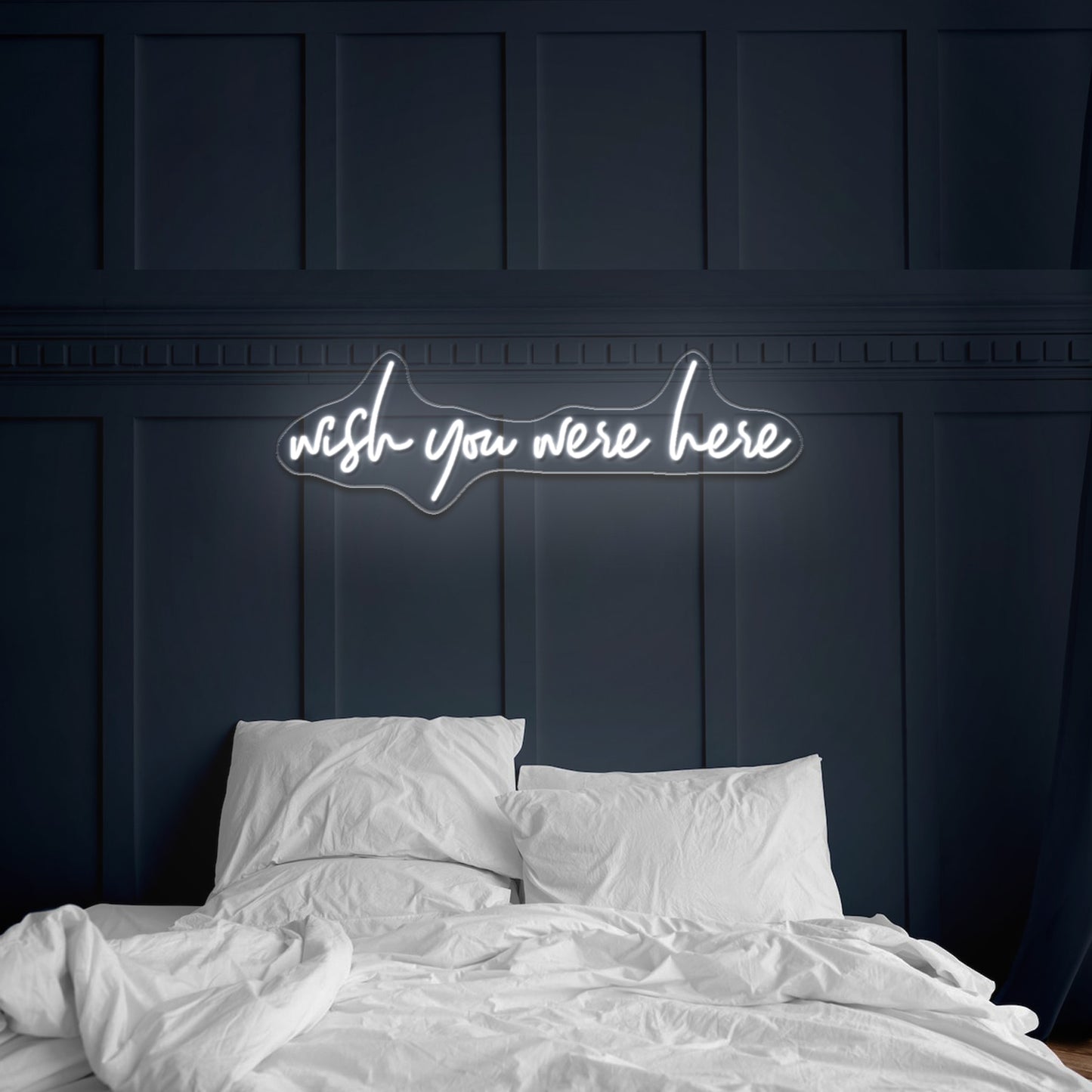 Wish You Were Here Neon Signs Wall Art