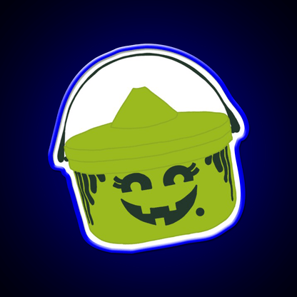 Witch Bucket Fast Food Led Neon Sign For Burger Place Rgb Color - Shineneon