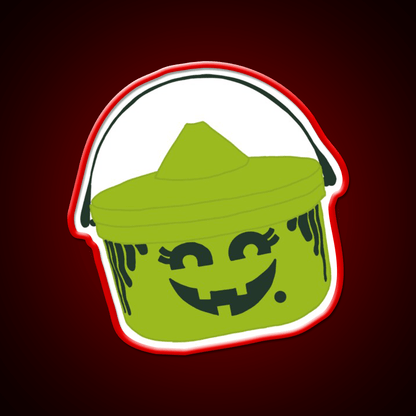 Witch Bucket Fast Food Led Neon Sign For Burger Place Rgb Color - Shineneon
