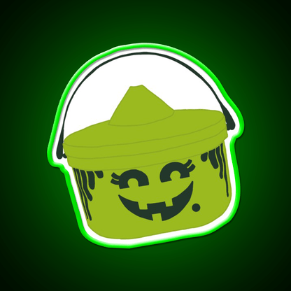 Witch Bucket Fast Food Led Neon Sign For Burger Place Rgb Color - Shineneon