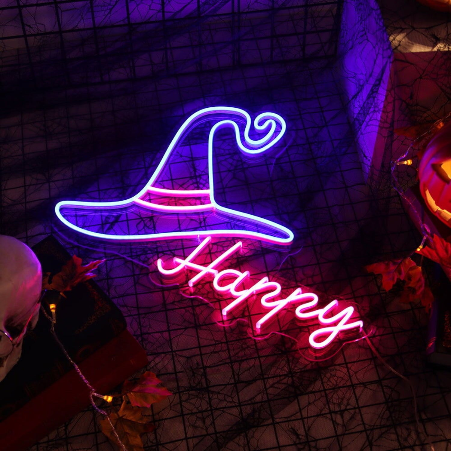 Witch Hat Halloween Neon Sign | Shineneon