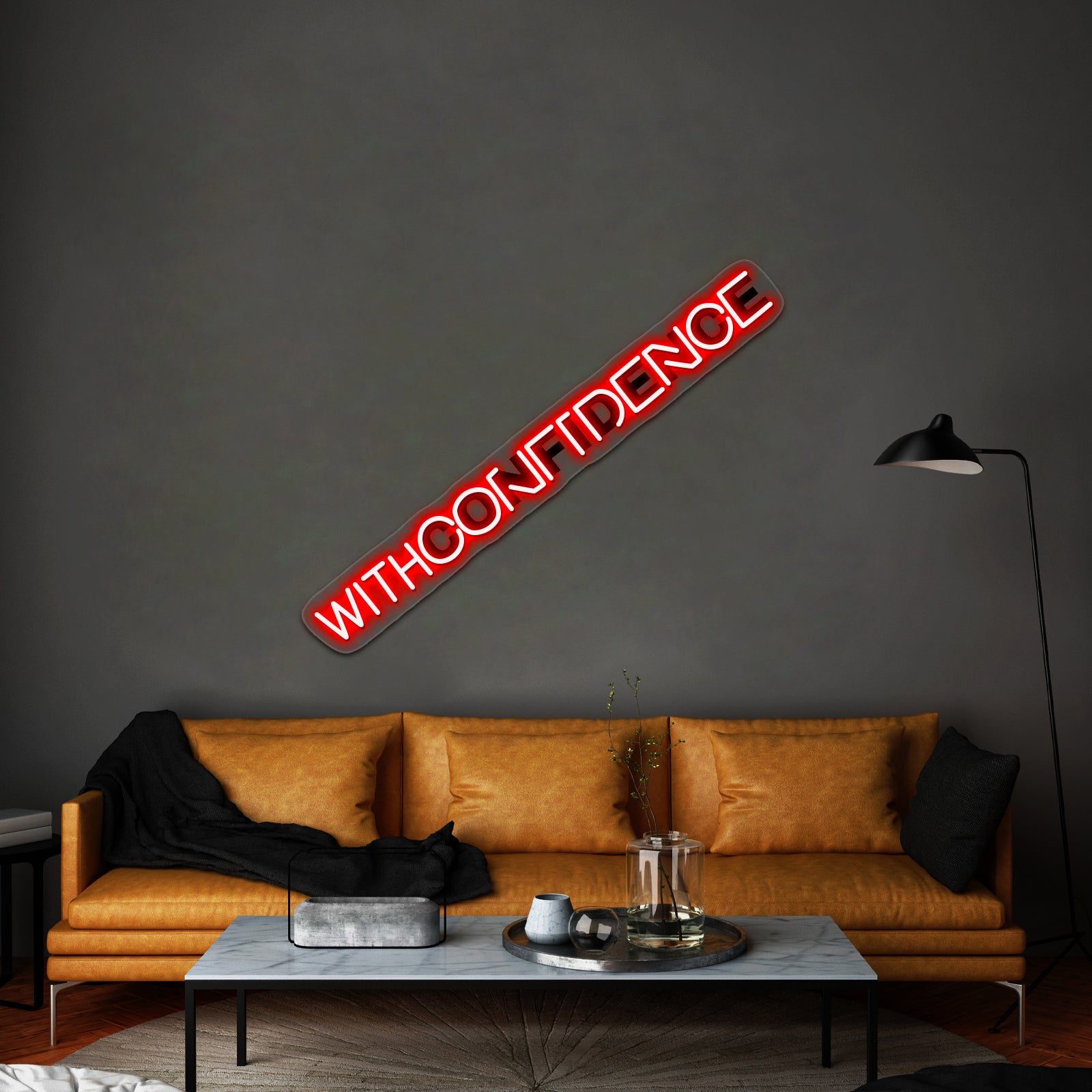 With Confidence Artwork Led Neon Signs | Shineneon