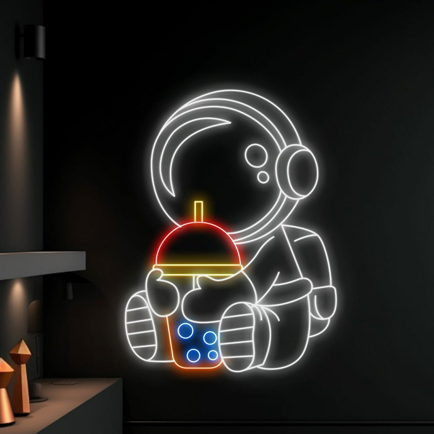 With The Bubble Tea Led Neon Sign Cafes Home Bars And Themed Parties | Shineneon