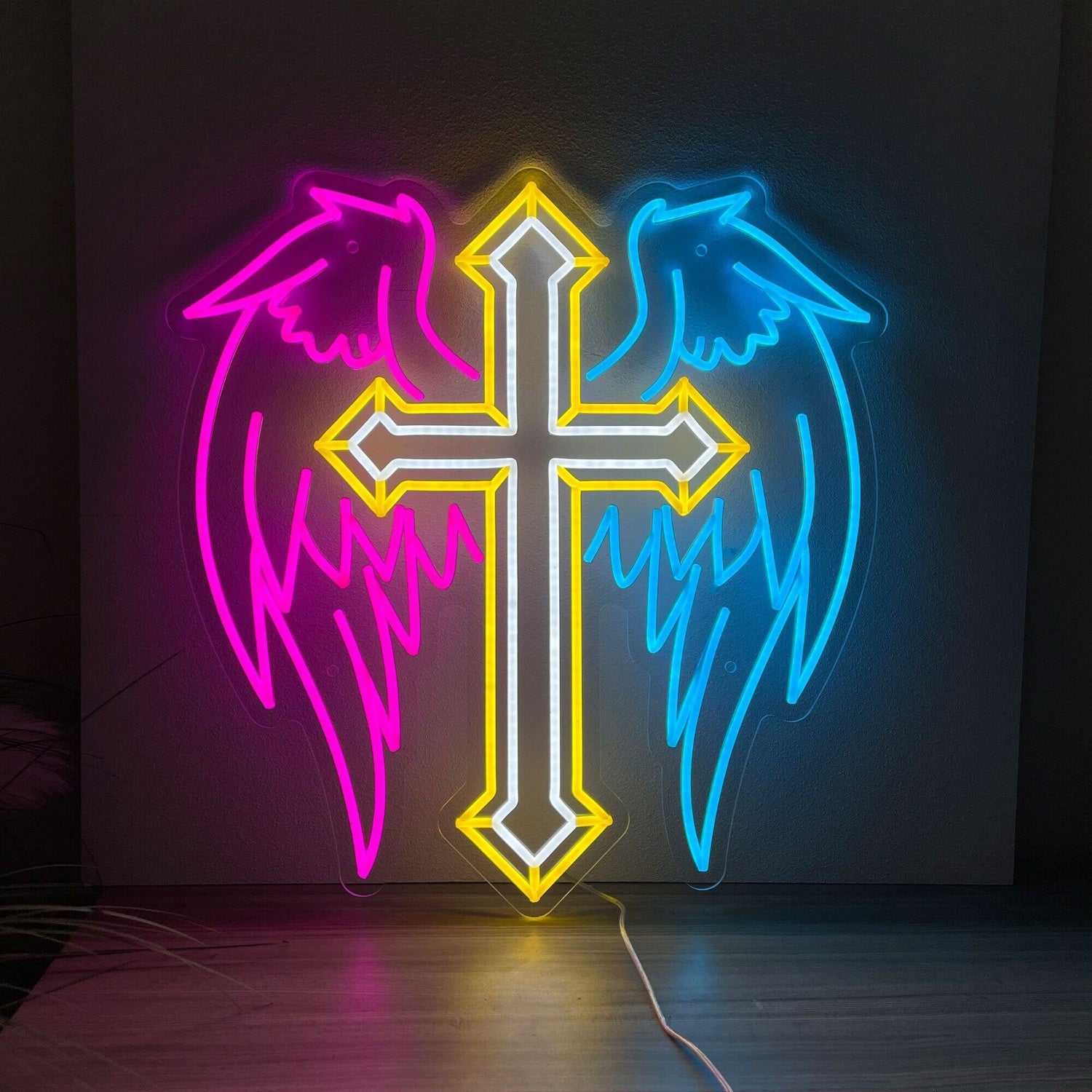 With Wing Neon Sign For Event Decor | Shineneon